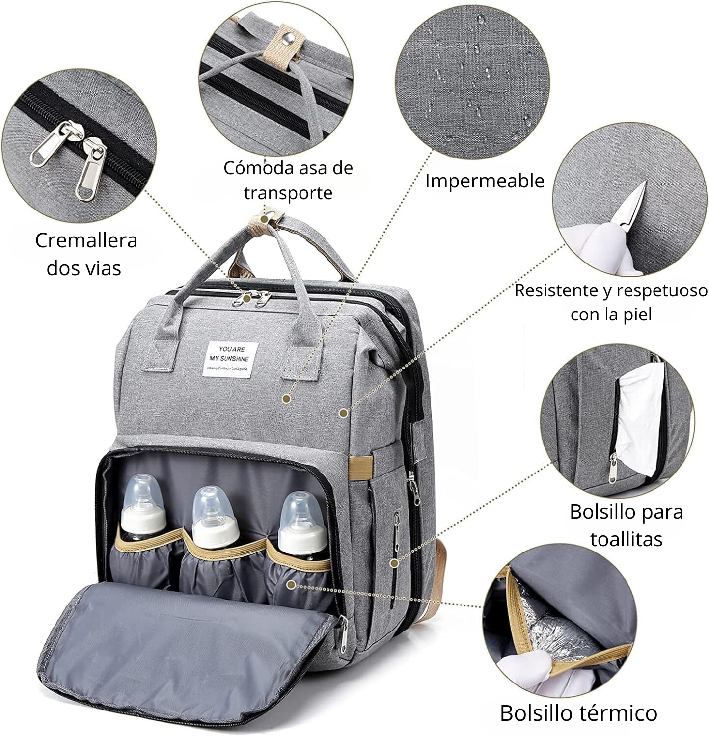 BABYPACK - MOCHILA CUNA EXTENSIBLE